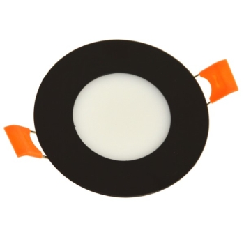 Panel led okrągły Gerd  3W  4000K czarny downlight