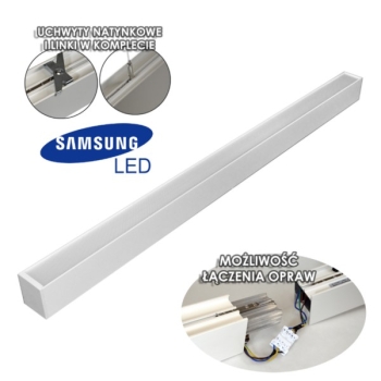 Oprawa led Cabail 40W 4000K  1,2m biała Samsung łą