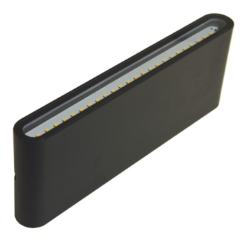 Oprawa elewacyjna LED Flow 2x9w  4000K antracyt