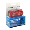 Lampa rowerowa LED tył 2x0,5w everActive