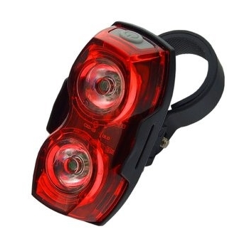 Lampa rowerowa LED tył 2x0,5w everActive