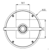 Lampa parkowa Adora 40W 4000K  RAL7016 70°×140°