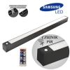 Oprawa led Cabail 24W 4000K  0,6m czarna PIR