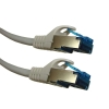 Kabel patchcord SFTP6A linka Cu 0,5m szary