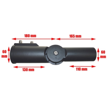 Uchwyt regulowany lampy ulicznej 60/60mm