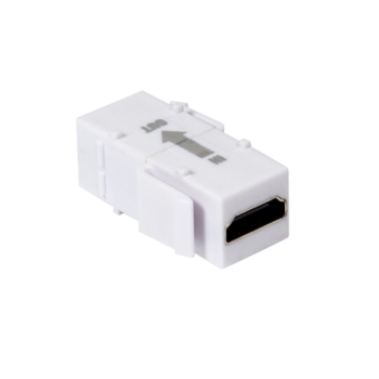 Adapter keystone HDMI gniazdo- gniazdo ze wzmacnia