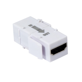 Adapter keystone HDMI gniazdo- gniazdo ze wzmacnia