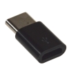 Adapter USB micro gniazdo – wtyk USB Type-C czarny
