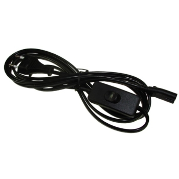 Kabel zasilający AC z wyłącznikiem 3m