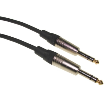 Kabel jack 6,3 stereo- jack 6,3 stereo 1,0m Digita