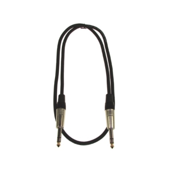 Kabel jack 6,3 stereo- jack 6,3 stereo 1,0m Digita