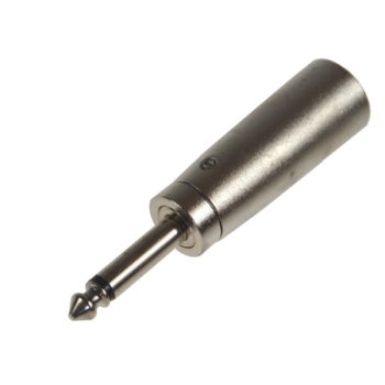 Redukcja wt.XLR/wt.jack 6,3mono