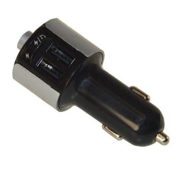 Transmiter samochodowy FM z bluetooth i ładowarką