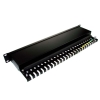 Patch panel 24-port STP5e 1U 19