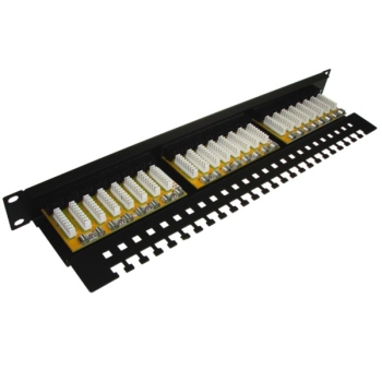 Patch panel 24-port UTP6 1U 19