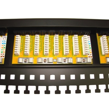 Patch panel 24-port UTP6 1U 19