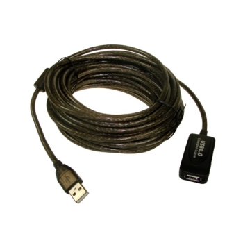 Przedłużacz USB AM-AF aktywny 10m
