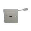 Gniazdo 1*HDMI podtynkowe na kablu  typ europejski