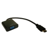 Konwerter HDMI wtyk na VGA gn. + Audio Jack 3,5mm