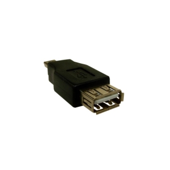 Adapter USB 2.0 gniazdo A- wtyk mini USB