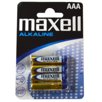 Bateria LR03 AAA alkaliczna Maxell 4szt./blister.