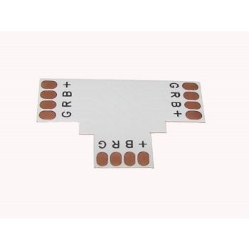 Złączka led 10mm trójstronna RGB