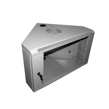 Szafa 19" wisząca DELTA 6U 600x430x335 RAL7035