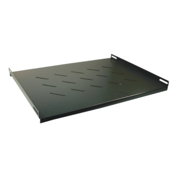 Półka stała 19" 1U głębokość 350mm s grafit RAL900