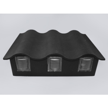 Oprawa elewacyjna LED Gracin III 12W WW czarna IP5