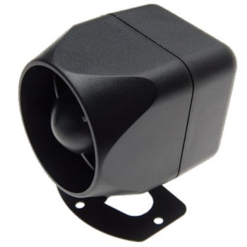 Syrena alarmowa 1-tonowa 12V X2 20W