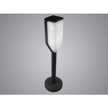 Słupek ogrodowy LED Saven 6W WW czarna IP54  50cm