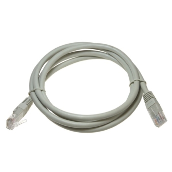 Kabel patchcord UTP6  1,5m szary