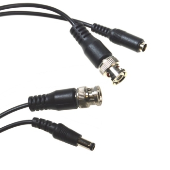 Kabel BNC(wtyk-wtyk)+DC 2,1/5,5(wtyk-gniazdo) 40m