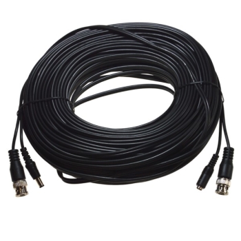 Kabel BNC(wtyk-wtyk)+DC 2,1/5,5(wtyk-gniazdo) 40m