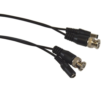 Kabel BNC(wtyk-wtyk)+DC 2,1/5,5(wtyk-gniazdo) 50m