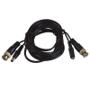 Kabel BNC(wtyk-wtyk)+DC 2,1/5,5(wtyk-gniazdo  3,0m