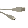 Kabel USB wtyk A- mini USB B 2m
