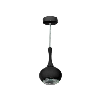 Lampa wisząca Karlo  led cob  5W czarna WW