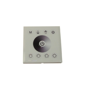 Ściemniacz LED dotykowy 2x4A 12-24V biały