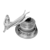 Oprawa ledowa Tauri  1*3W  WW srebrna