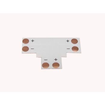 Złączka led  8mm trójstrona 3528