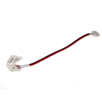 Złączka led  8mm 3528 na kablu dwustronna samozaci