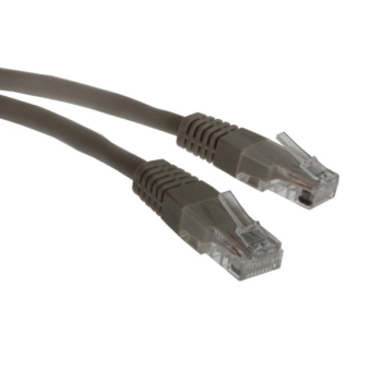 Kabel patchcord UTP6  0,5m szary