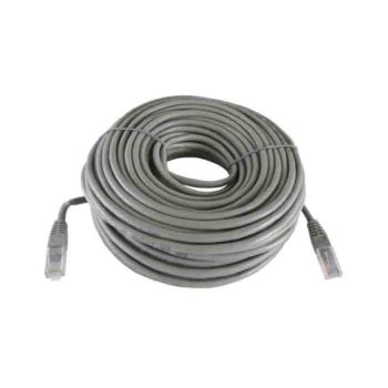 Kabel patchcord UTP5 15m szary