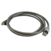 Kabel patchcord UTP5  1,5m szary
