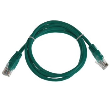Kabel patchcord UTP5  1,0m zielony