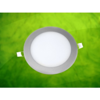 Panel led okragły Round 12W 230V smoking silver DW