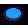 Panel led okragły Round 12W 230V niebieski
