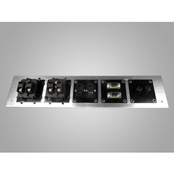 Media port Cova  2*230V 2*RJ45 2*VGA  2*mały jack