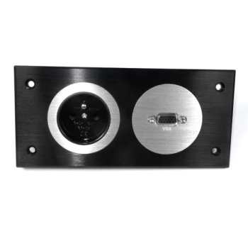 Media port Cova  1*230V 1*VGA